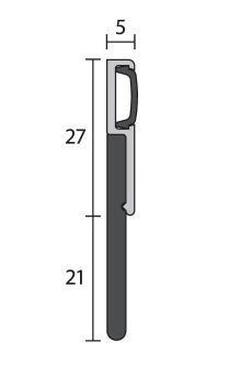 RP26 Door Bottom Sweep Seal